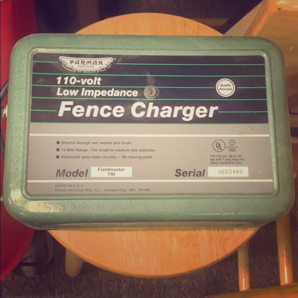 Fence charger